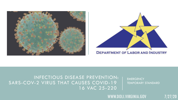 infectious disease prevention