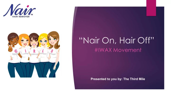 nair on hair off