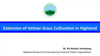 Introduction  In  Highland  hland Rese  esear  arch  ch and  and Developm  elopmen  ent  t Ins