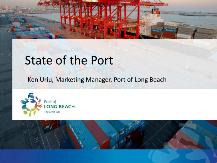 state of the port