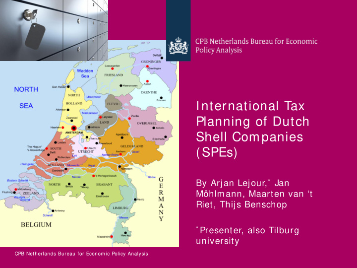 international tax planning of dutch shell companies