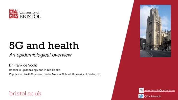 5g and health