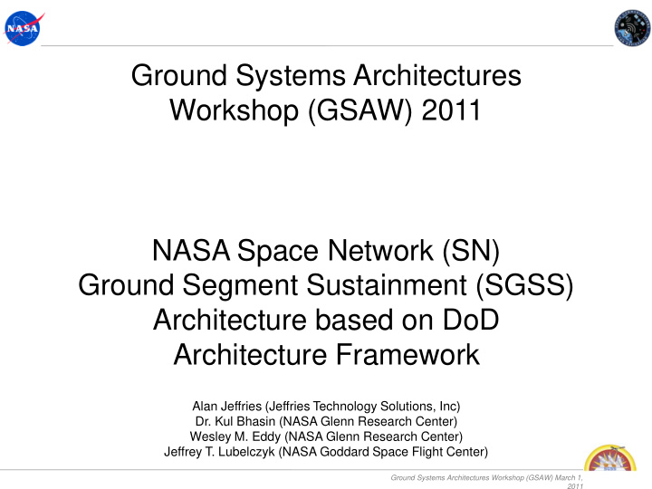 nasa space network sn
