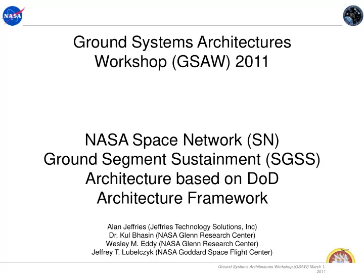 nasa space network sn