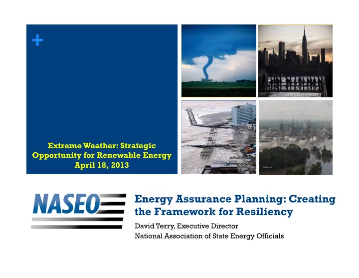 extreme weather strategic opportunity for renewable