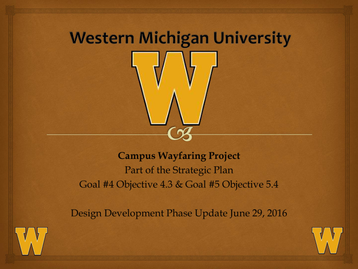 part of the strategic plan