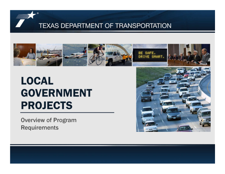 local government projects