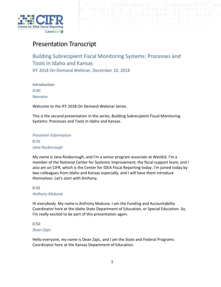 presentation transcript