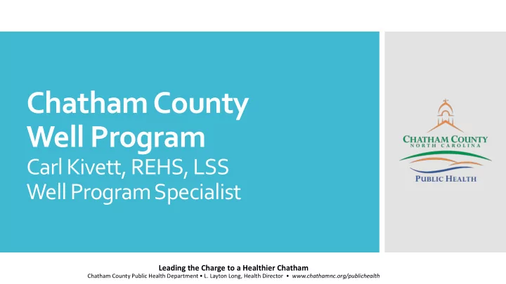 chatham county