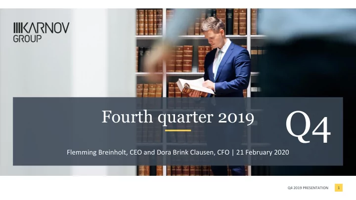 flemming breinholt ceo and dora brink clausen cfo 21