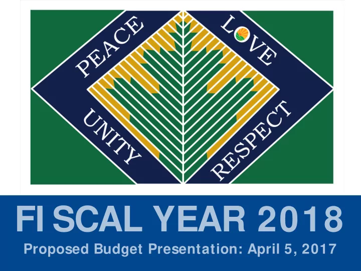fi scal year 2018