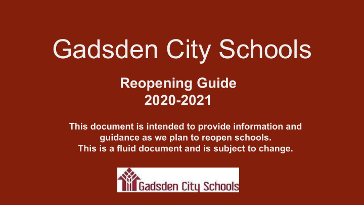gadsden city schools
