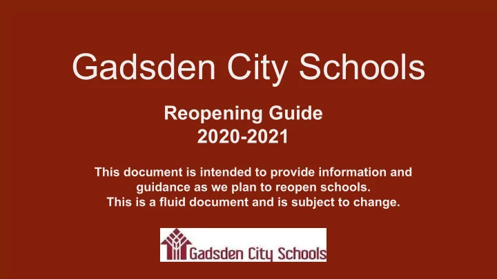 gadsden city schools