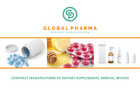 contract manufacturer of dietary supplements medical