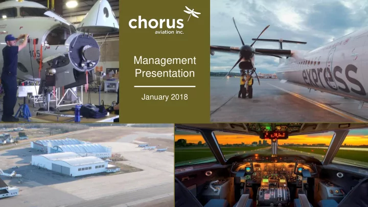 management presentation