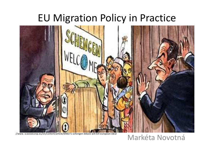eu migration policy in practice