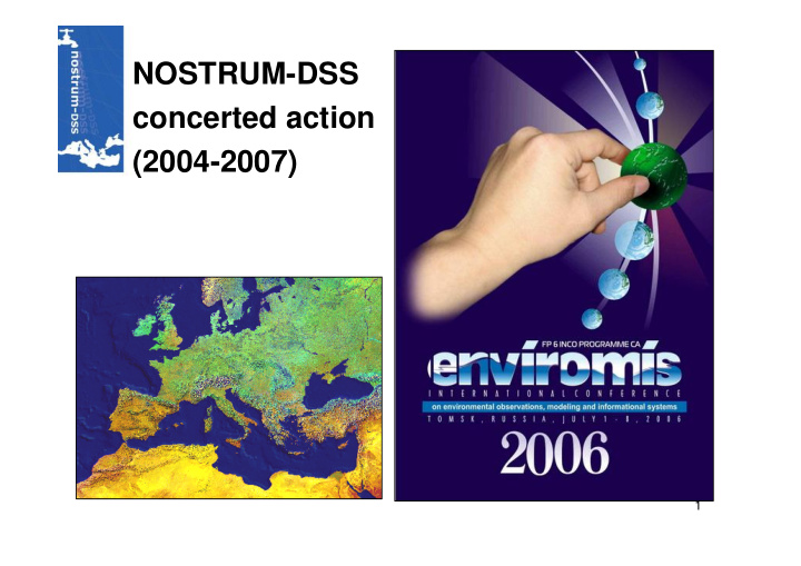 nostrum dss concerted action 2004 2007