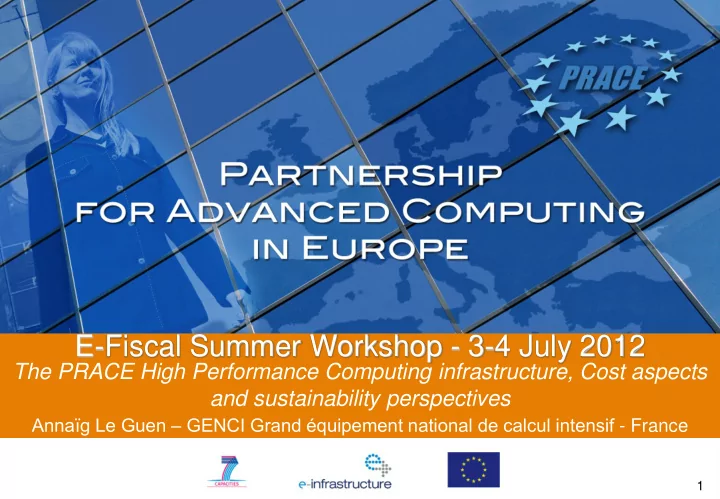 e fiscal summer workshop 3 4 july 2012