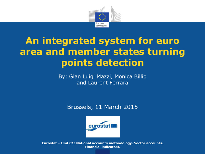an integrated system for euro