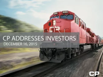 FORWARD LOOKING STATEMENTS  This communication contains certain forward-looking information within