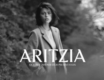 OCTOBER 2019 INVESTOR PRESENTATION  2  Forward-looking information  This presentation contains