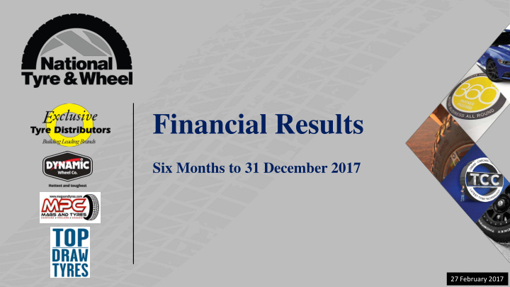 financial results