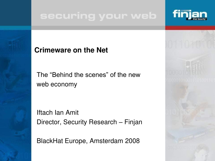 crimeware on the net