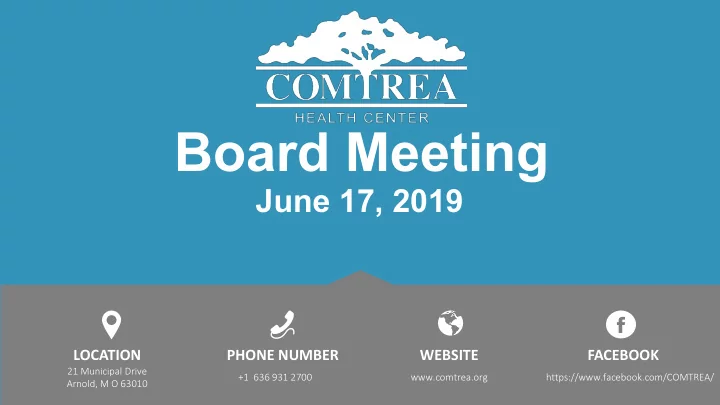 board meeting