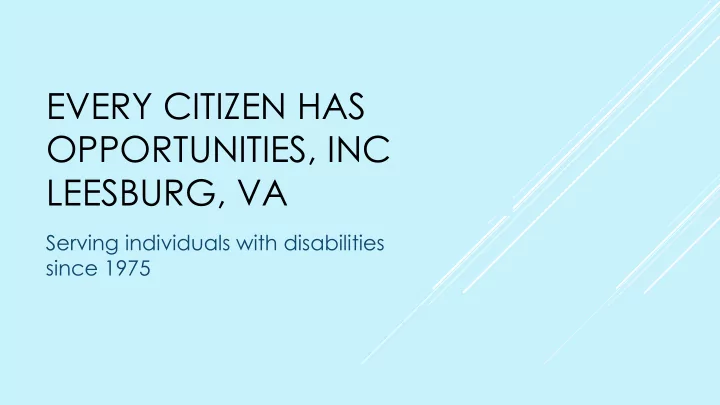 every citizen has