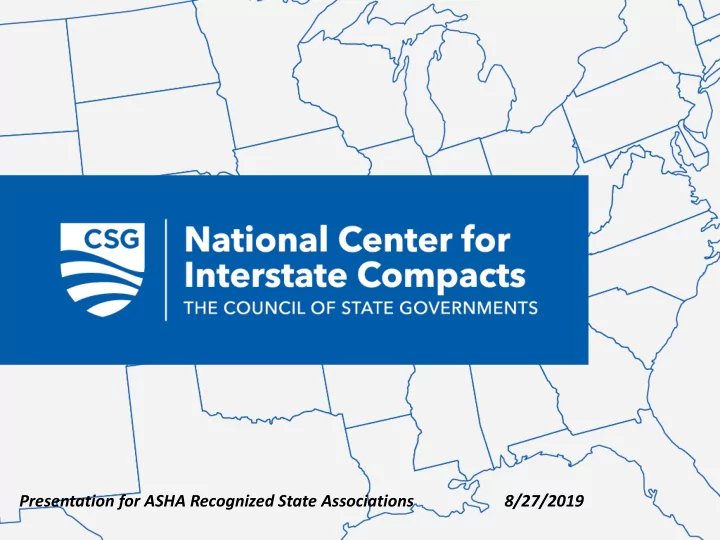 presentation for asha recognized state associations 8 27