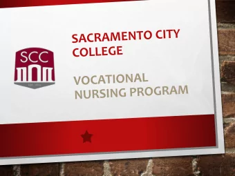 INTRODUCTION  VN program is 3 semesters in length  Full time program  Approved by BVNPT