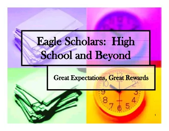 Eagle Scholars:  High  Eagle Scholars:  High  Eagle Scholars:  High  Eagle Scholars:  High  Eagle