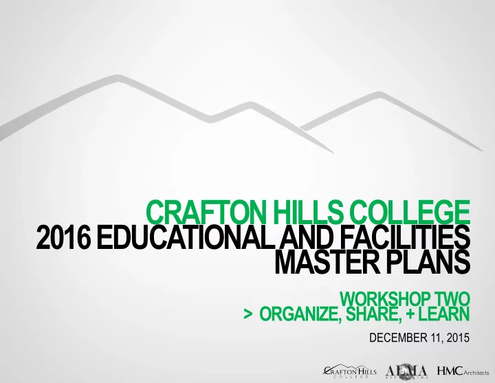 crafton hills college