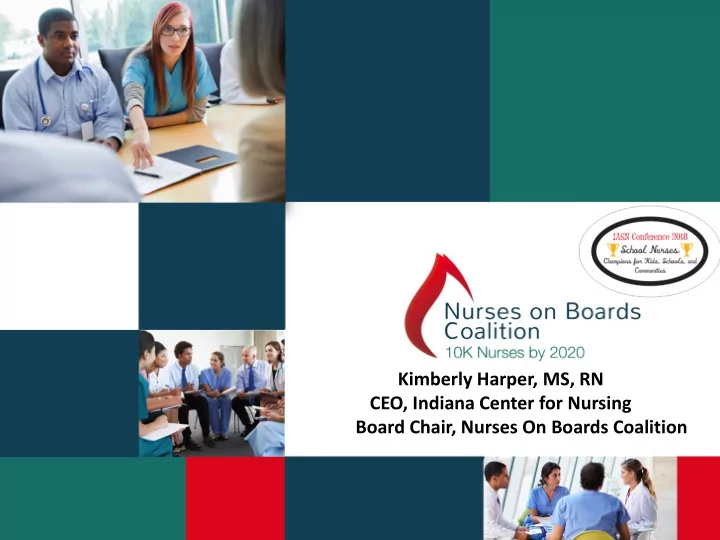 kimberly harper ms rn ceo indiana center for nursing