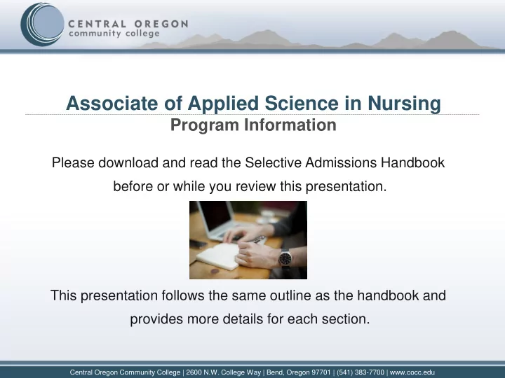associate of applied science in nursing