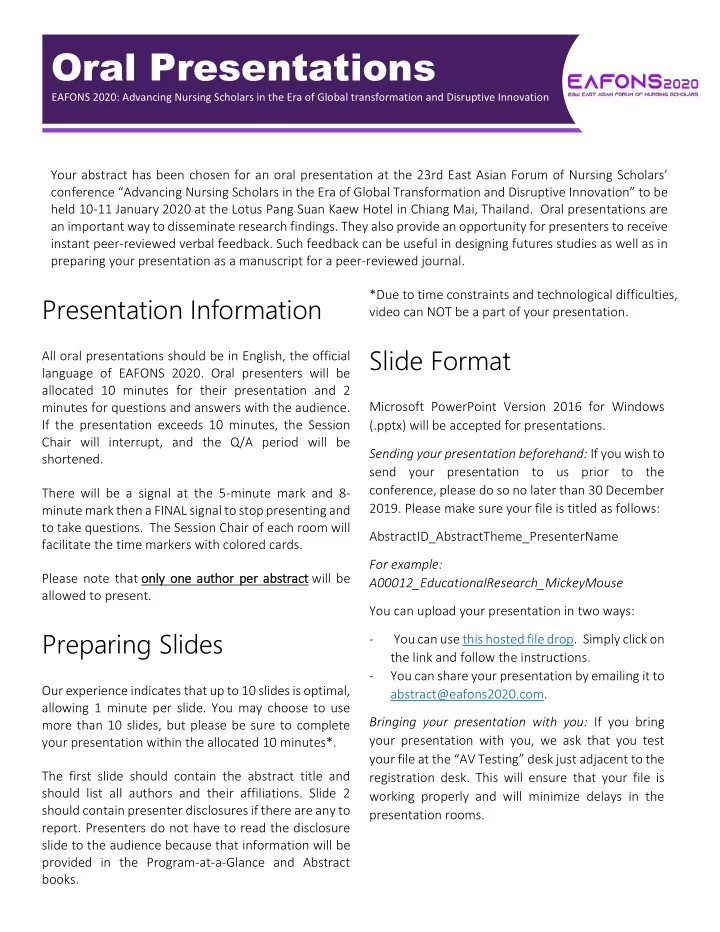 eafons 2020 advancing nursing scholars in the era of