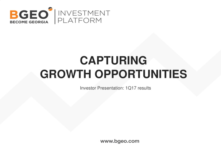 growth opportunities