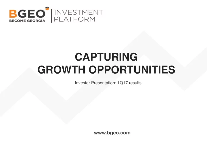 growth opportunities
