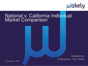 True BUSINESS  PowerPoint Presentation Template  PRESENTED BY  Al Bingham, FSA, MAAA  November 8,