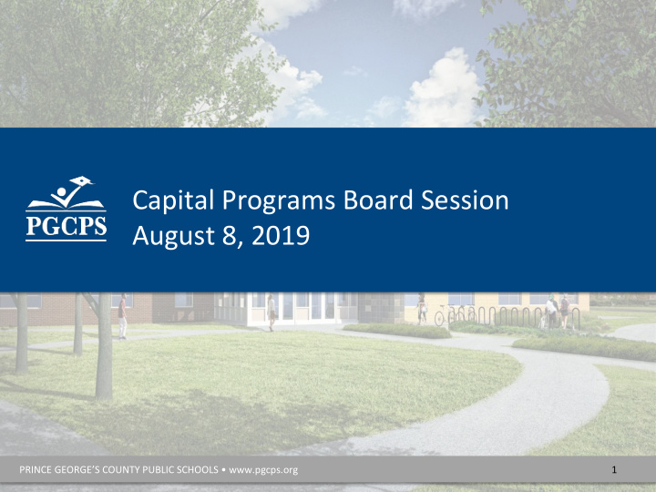 capital programs board session august 8 2019