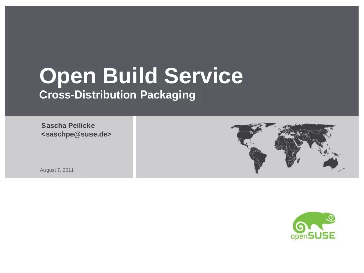 open build service