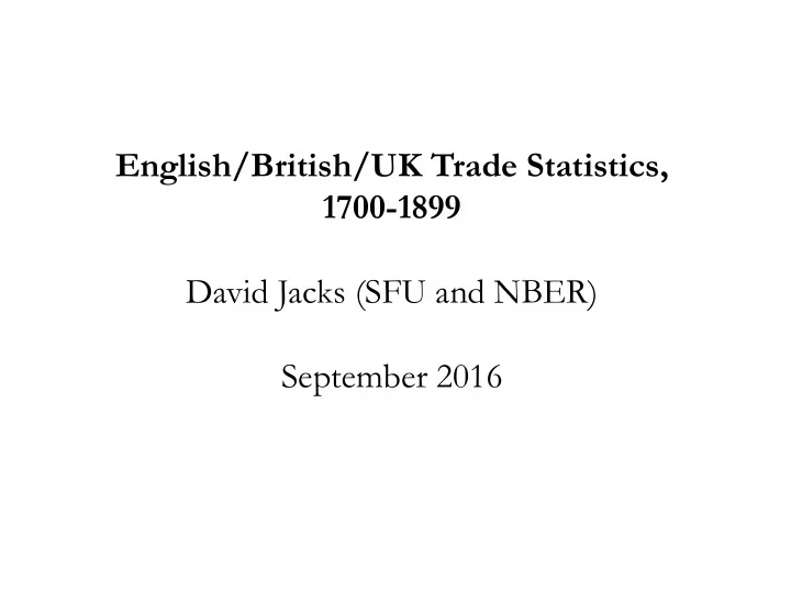 english british uk trade statistics