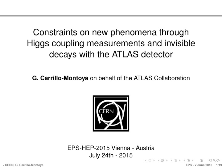 constraints on new phenomena through higgs coupling