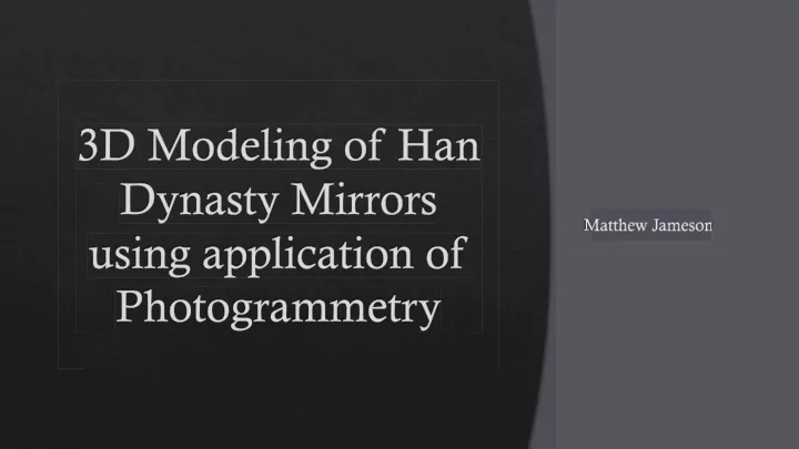 capture the image 3d modeling subject preprocessing