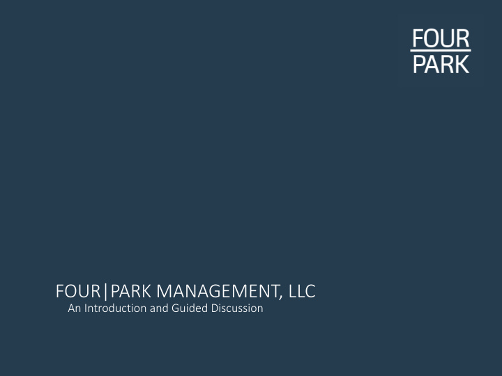 four park management llc