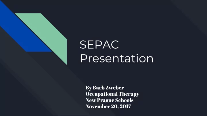 sepac presentation