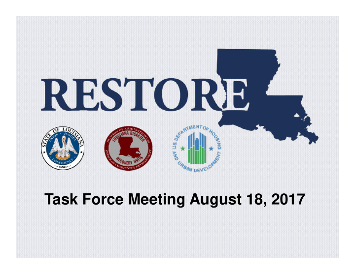 task force meeting august 18 2017 agenda