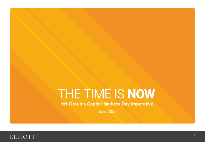 nn group s capital markets day imperative