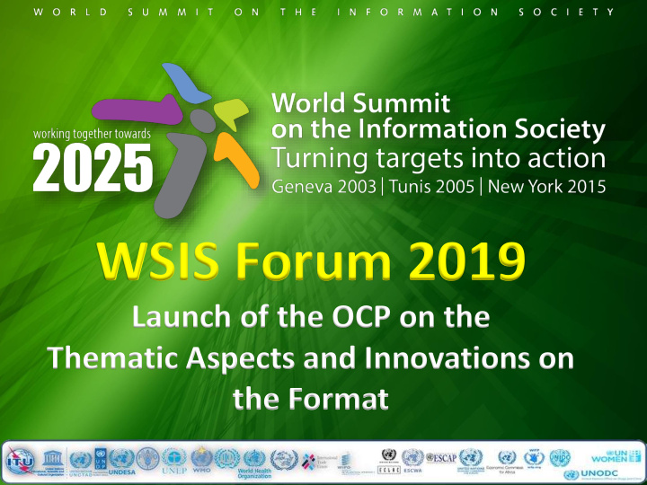 wsis forum 2019