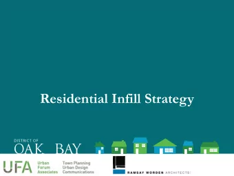 Residential Infill Strategy  Local Government Act  An Overview  Managing Growth   Housing Policy